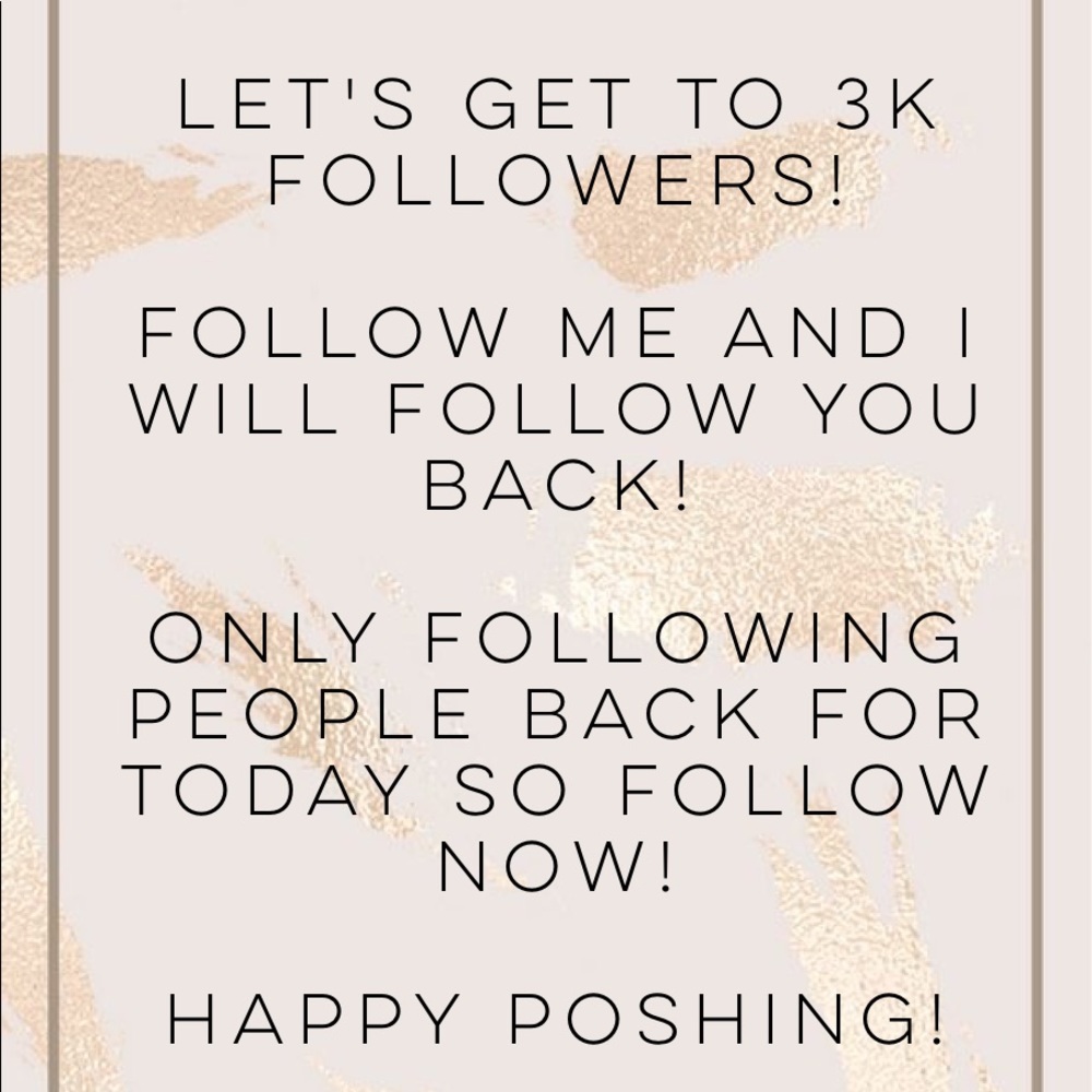 FOLLOW FOR FOLLOW!
